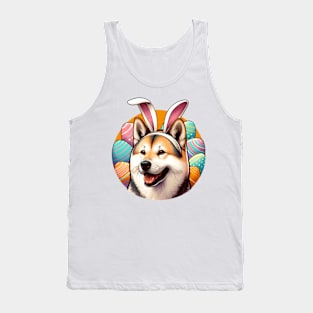 Shikoku with Bunny Ears Celebrates Easter Festivities Tank Top